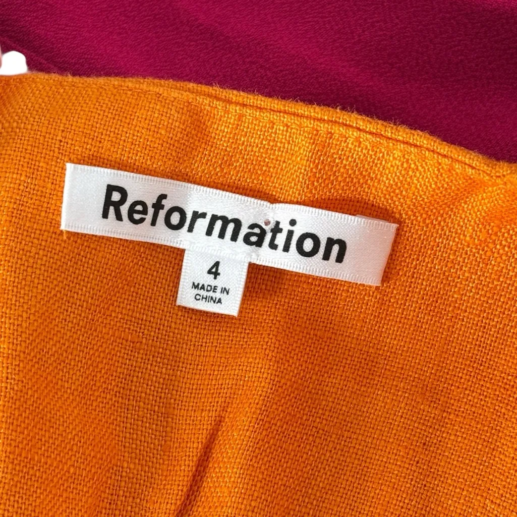 Reformation Herri Top Linen - Image 5