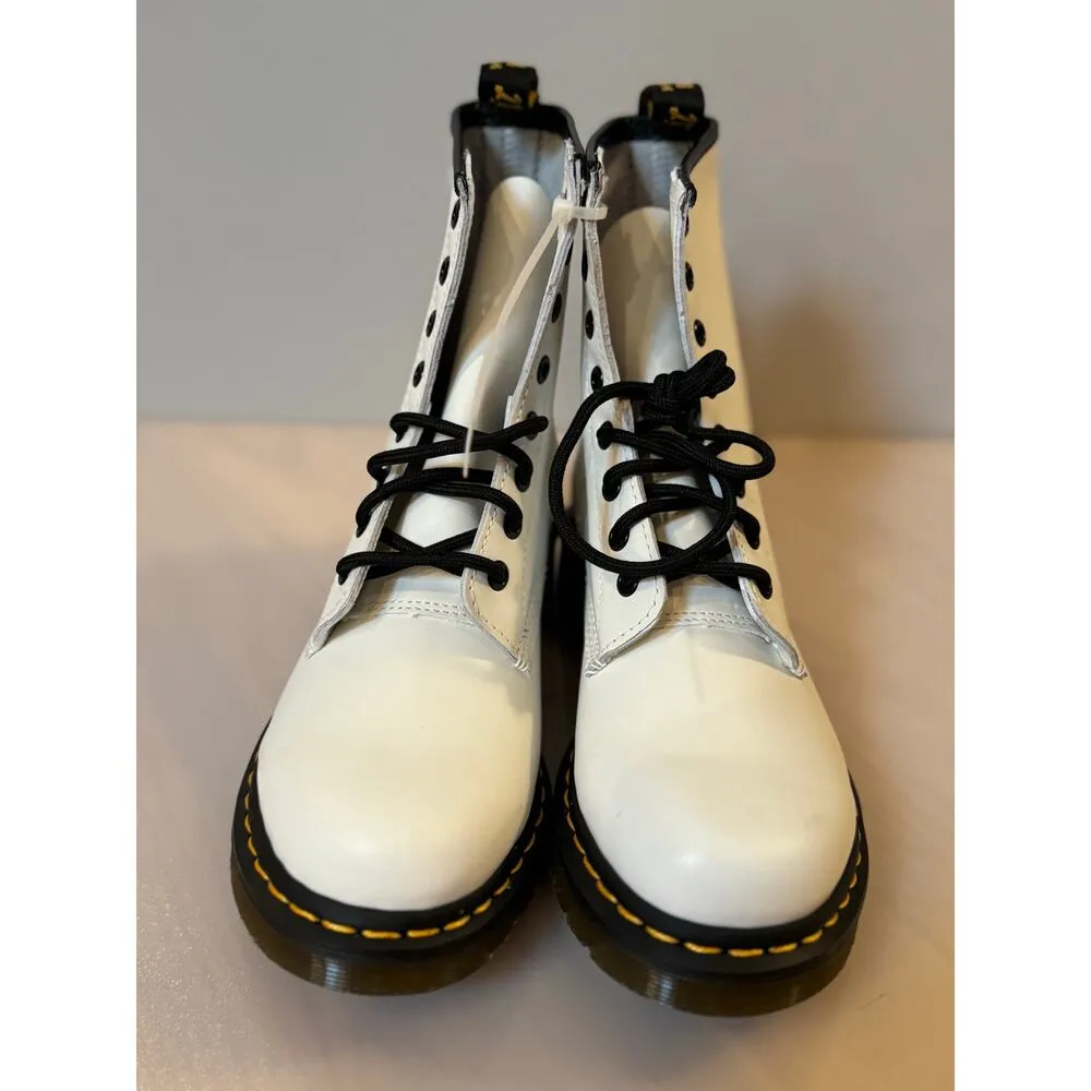 Dr. Martens 1460 Smooth Leather Boots - Women's Size 8 - Image 3