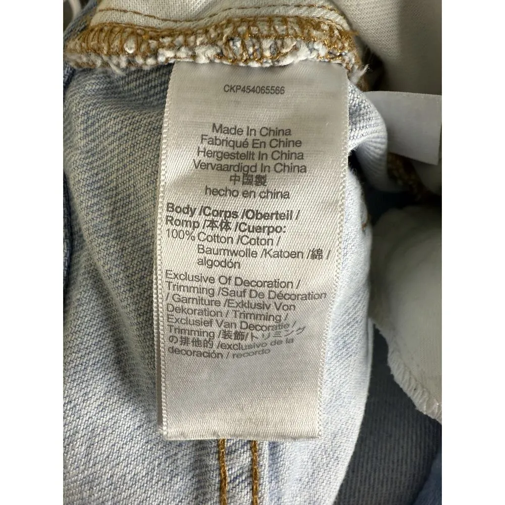 Madewell Classic Straight Full Length Denim Jeans Size US 25 - Image 9