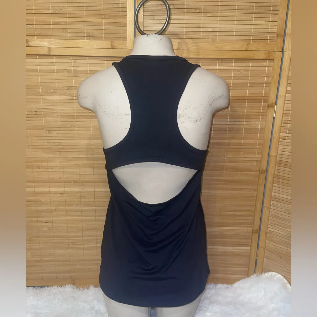 Gymshark training vest black tank top workout top NWT woman’s medium - Image 3