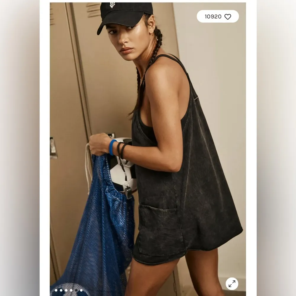 Hot Shot Mini Dress in Washed Black MEDIUM - Image 3