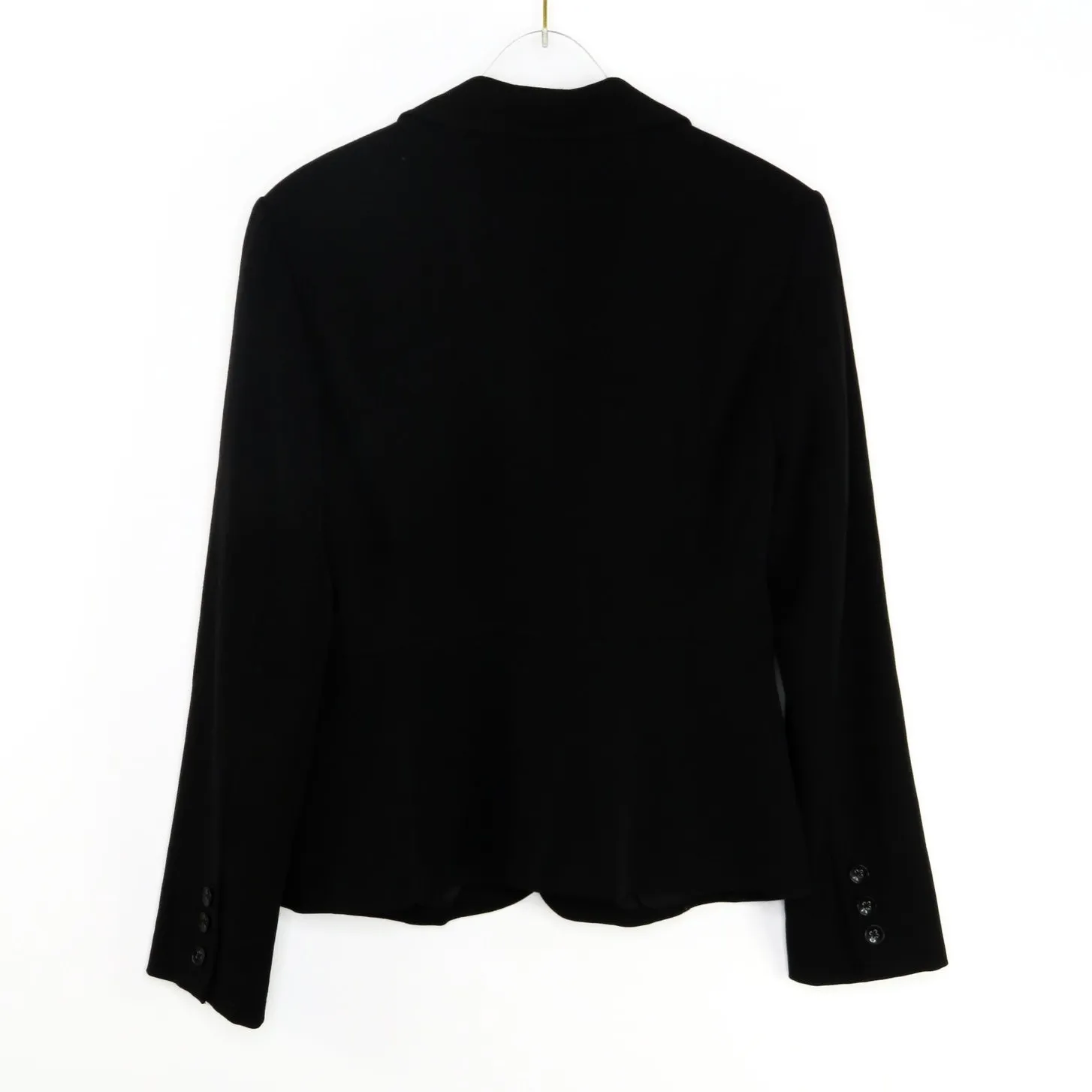 Charter Club Black Formal Blazer Jacket 6 Petite Classic Fitted Professional - Image 3