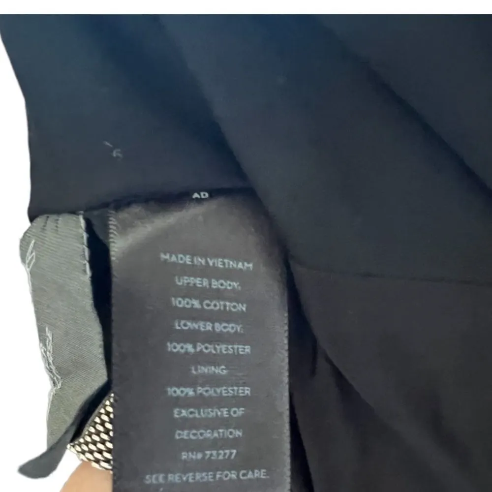 Simply Vera Vera Wang Black‎ Dress Black Size L - Image 7