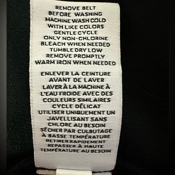 Kate Young For Target Fit and Flare Open Back Zippered Black Dress Size 12 - Image 12