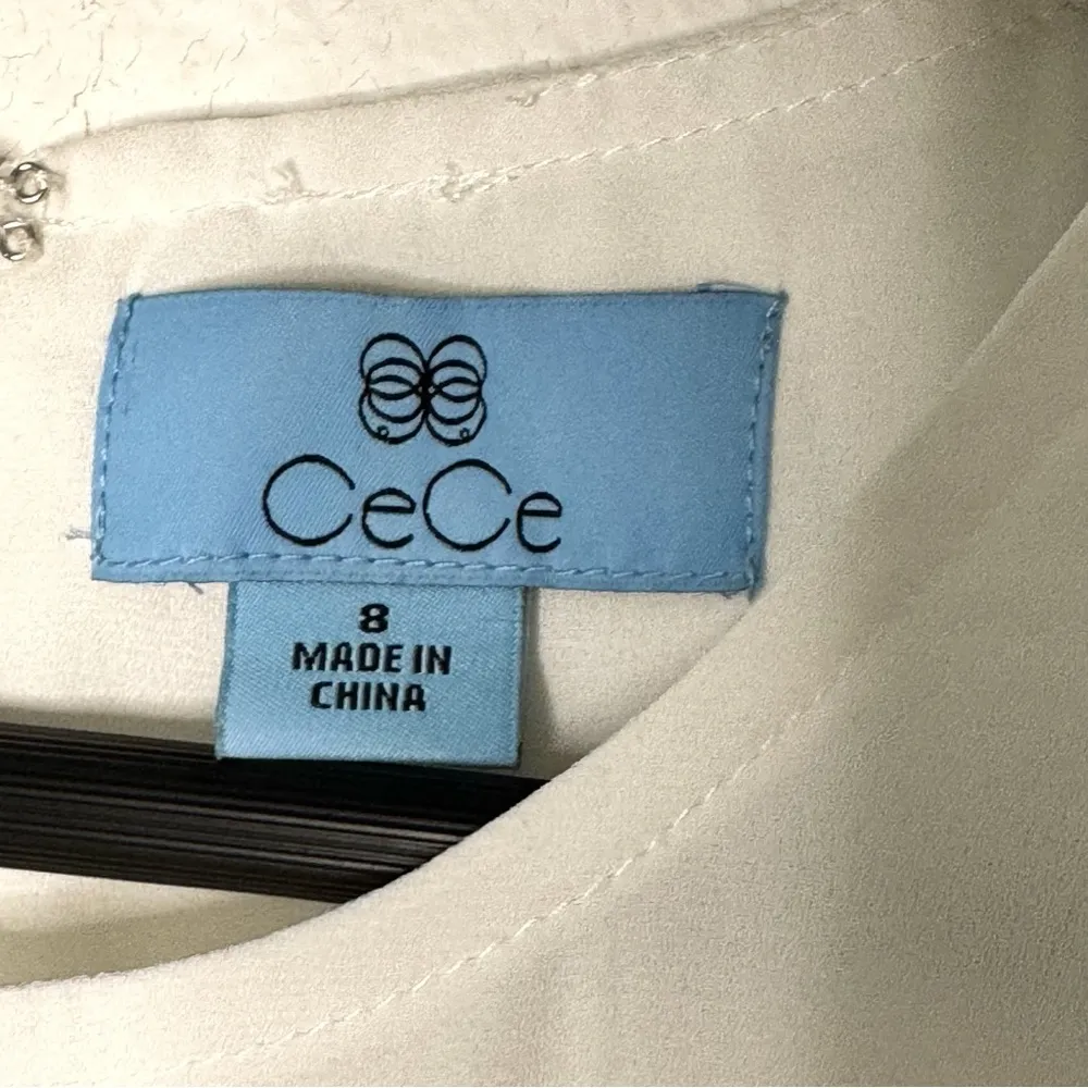 Crece Women black white Colorblocked Dolman Short Sleeve Dress size 8 NWT $99 - Image 5