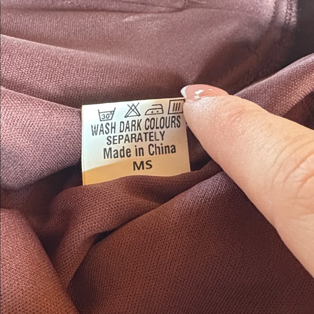 Ruffled Burgundy Off - Image 4