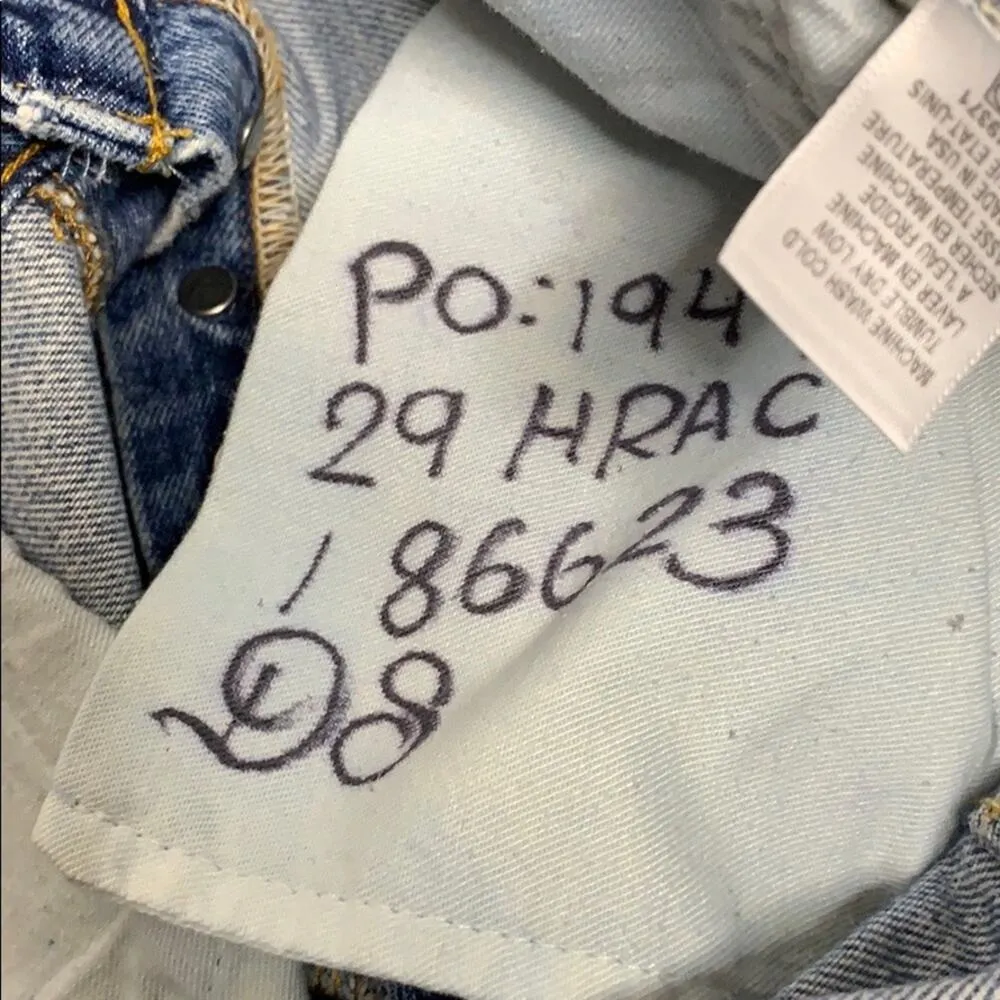 Re/Done Levi’s high rise ankle crop jeans - Image 8