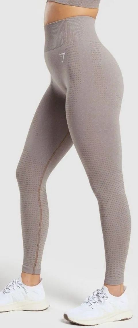 Vital Rise Seamless 2.0 Taupe Leggings - Image 2