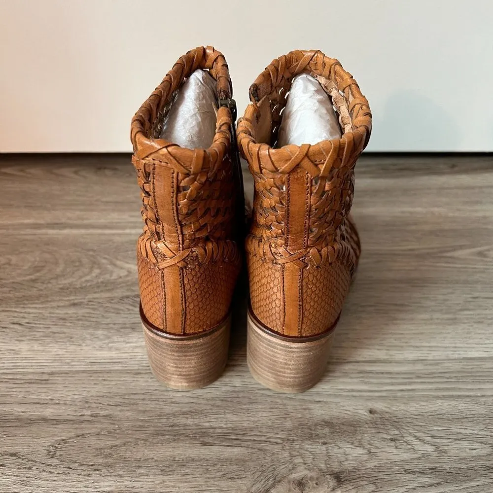 Free People In the Loop Woven Boot Tan Size 36 NWT - Image 6