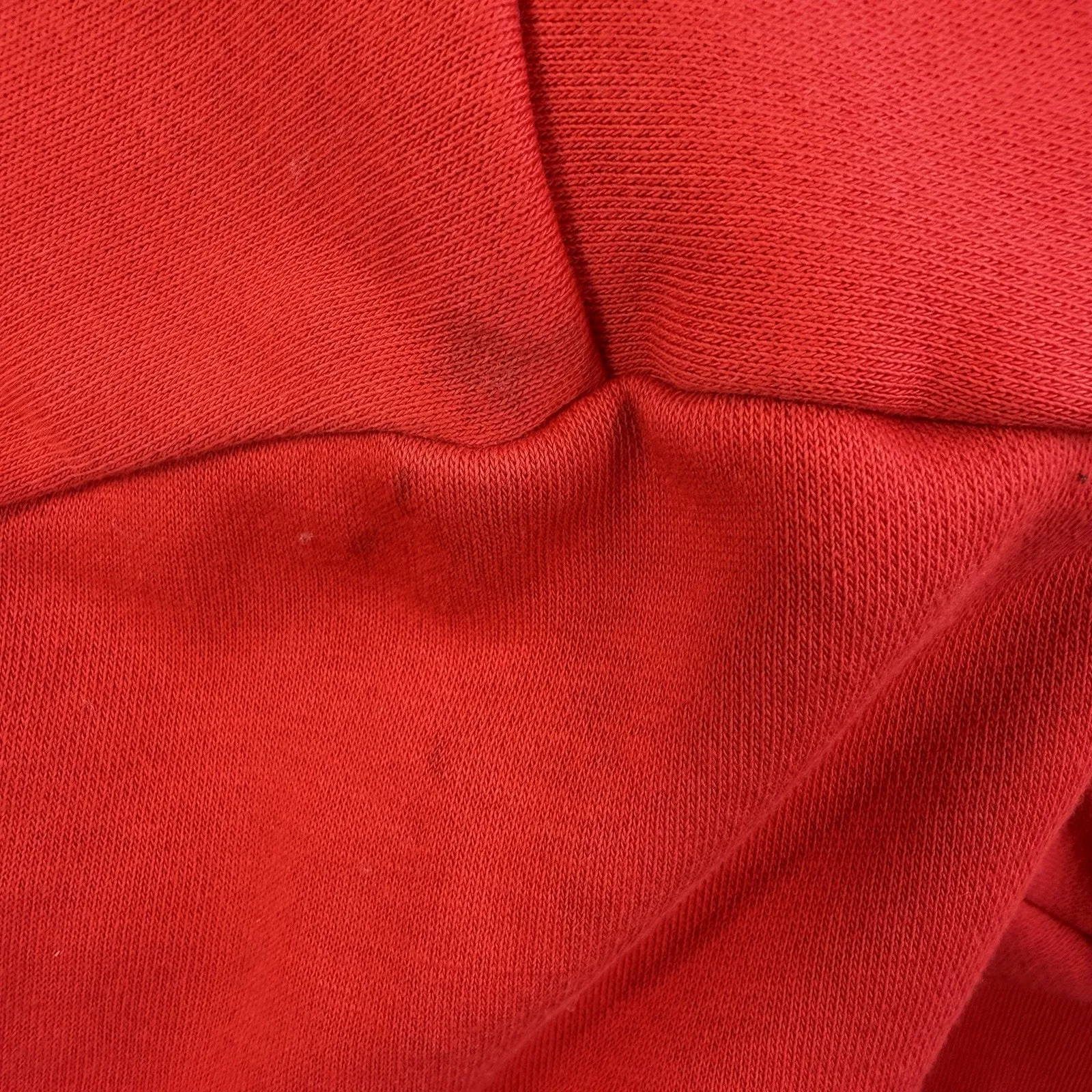 Nike Women's XL Sportswear Club Fleece Logo Crew Neck Sweatshirt Red Embroidered - Image 11