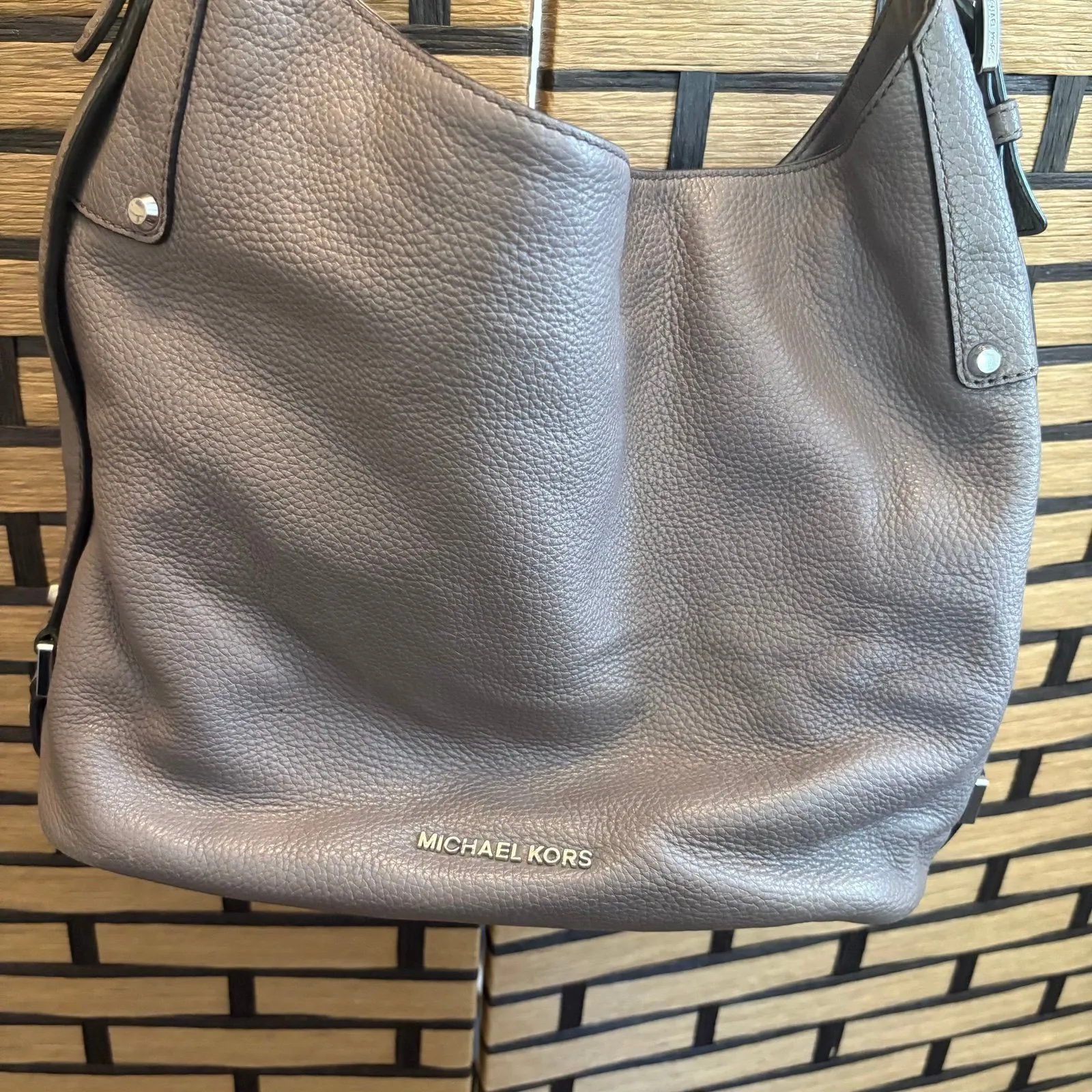 Michael Kors  Taupe‎ Shoulder Bag - Image 3