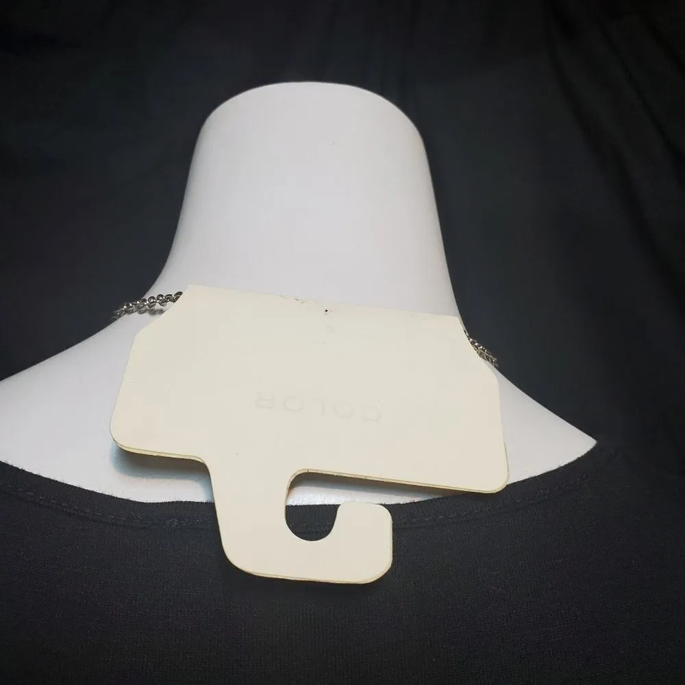 NWT Color Coral Pink Necklace Pink - Image 4