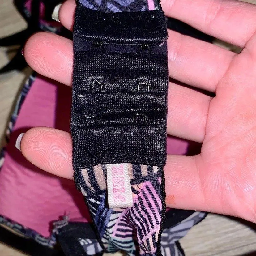 PINK - Victoria's Secret Victoria’s Secret Pink wear everywhere lightly lined bra 32DD - Image 7