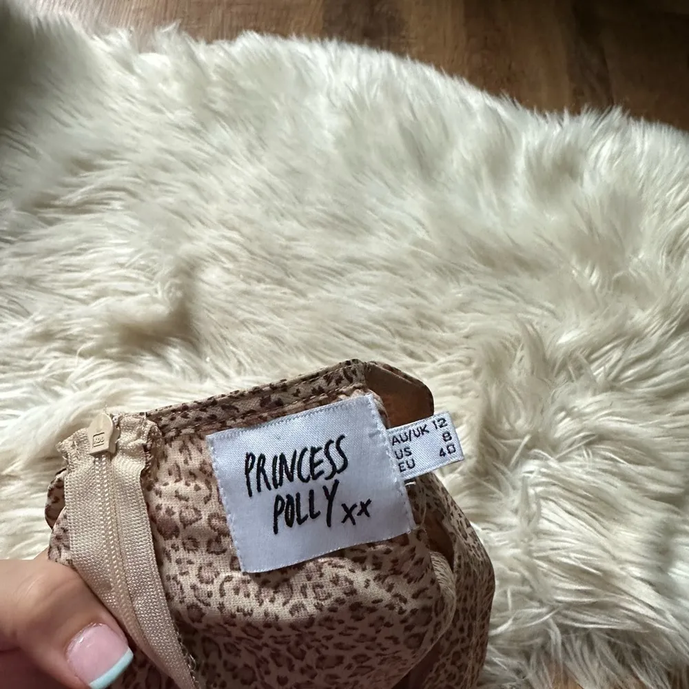 PRINCESS POLLY The Sting Mini Dress Leopard - Image 6