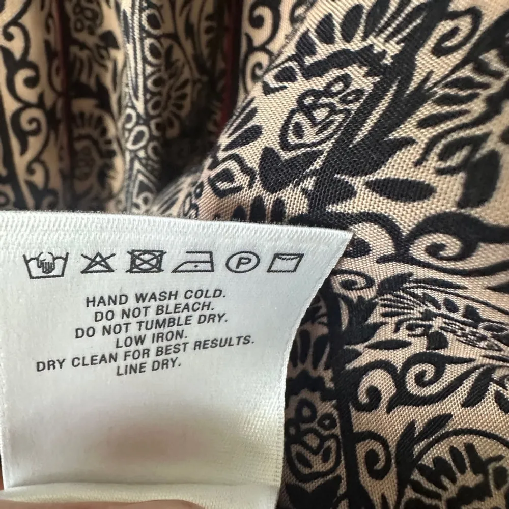 Vanessa Virginia Boho Off-Shoulder Peasant Tunic Blouse Lace Hem Size S - Image 10