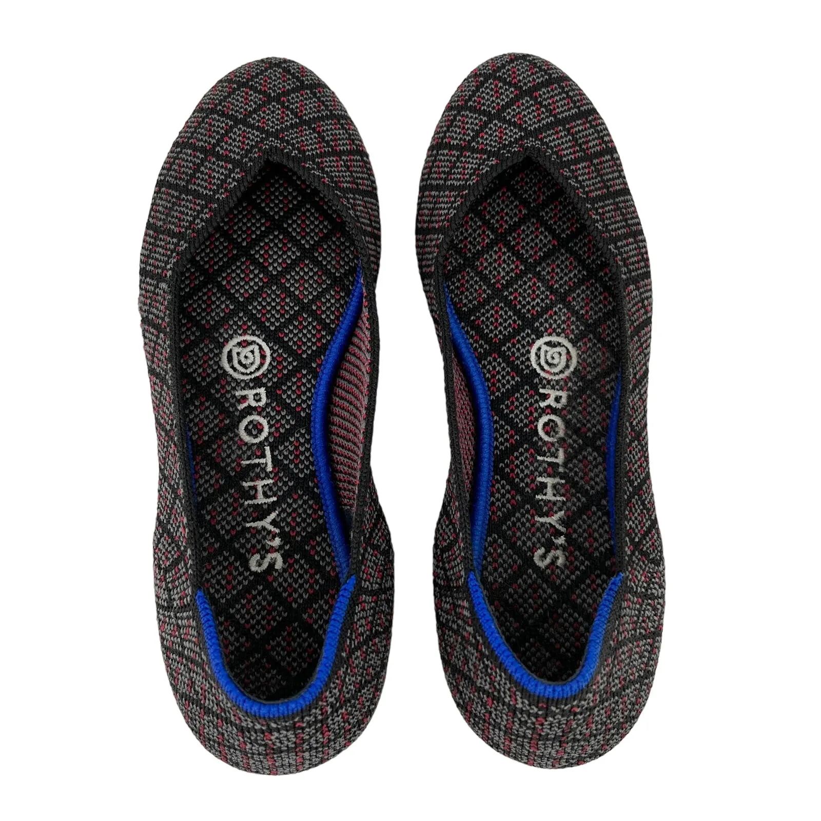 Rothy’s Nordstrom Exclusive Charcoal Tweed Flats 5.5 Retired - Image 3