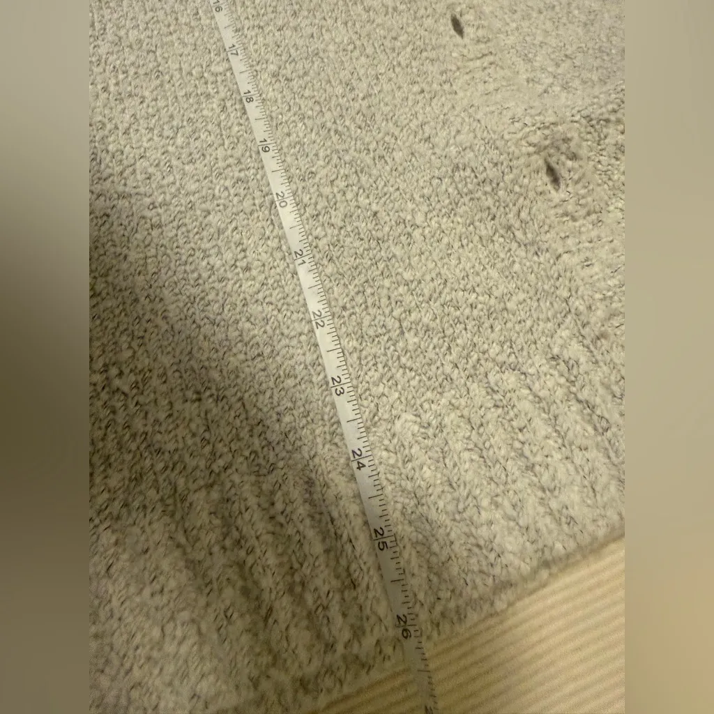 Orvis Women’s XL Button Cardigan Sweater Gray Cotton Blend Knit - Image 2