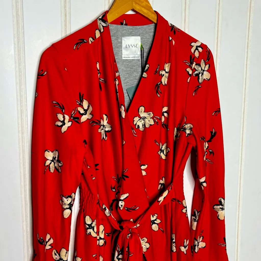 Lysse Quin Jacket Poppy Print Sz M 637 - Image 6