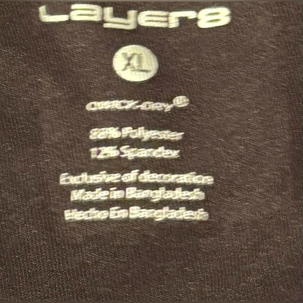 Women’s Layer 8 leggings - black with white piping / trim - XL - thigh pockets - Image 9