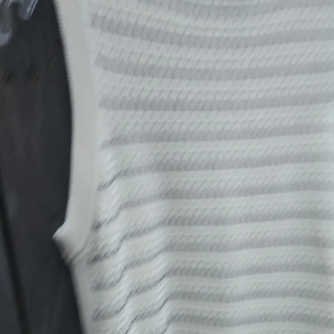 Varley Cream Textured Knit Mini Dress - Image 8