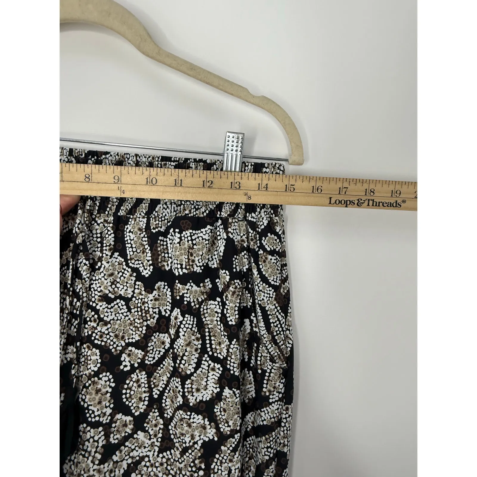 NEW Tommy Bahama Playa Brava Beach Pants Black White Print UPF 50 Size S - Image 4