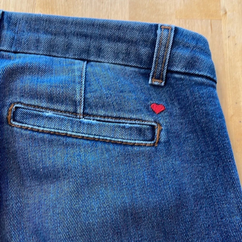 Sundry Star Print Cropped Jeans - Image 4