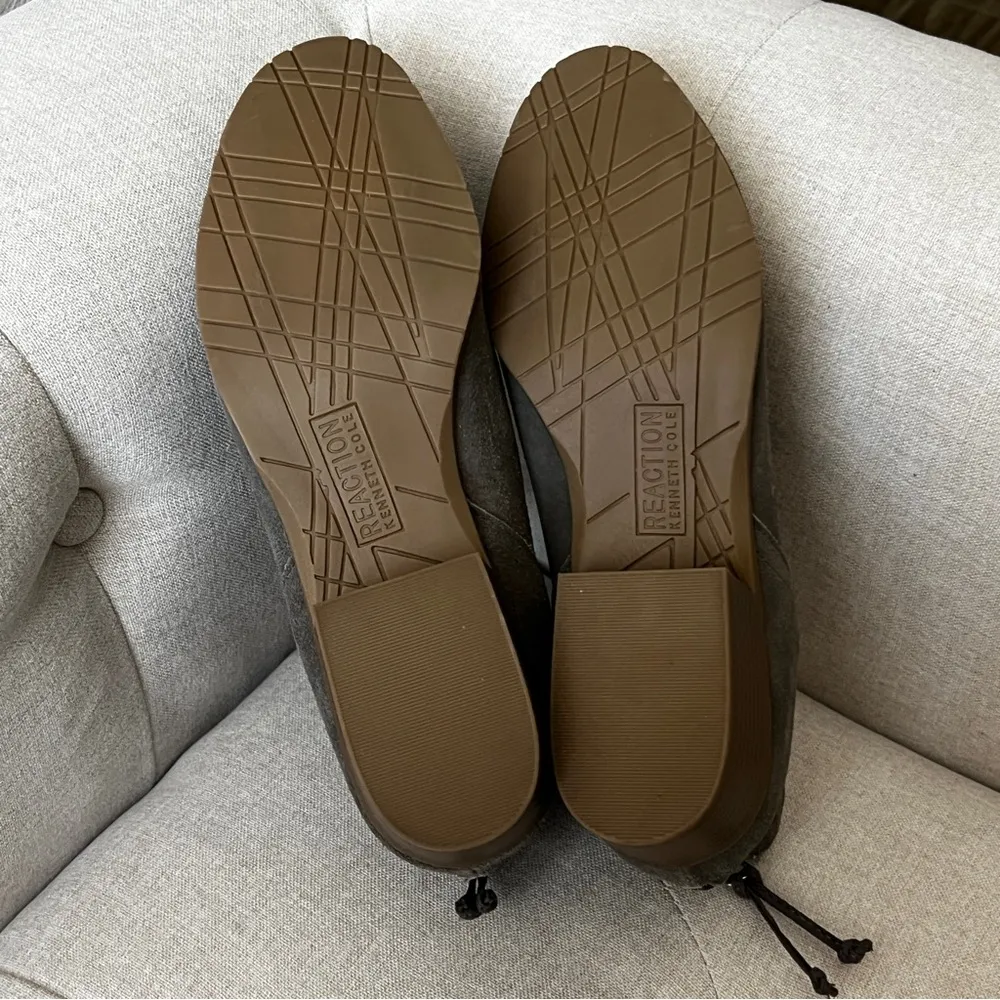 Reaction NEW grey suede booties. Size 10 - Image 5