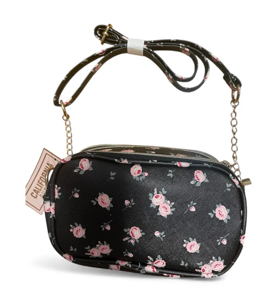 California Sunshine Floral Mini Crossbody – NWT! - Image 1