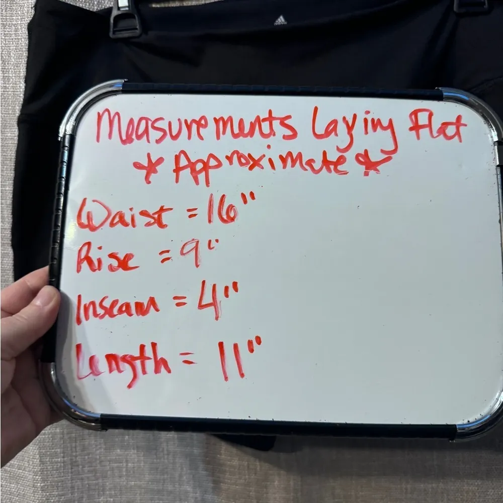 Adidas Women Aeroready Spandex Compression Climalite Shorts Black XL Volleyball - Image 2