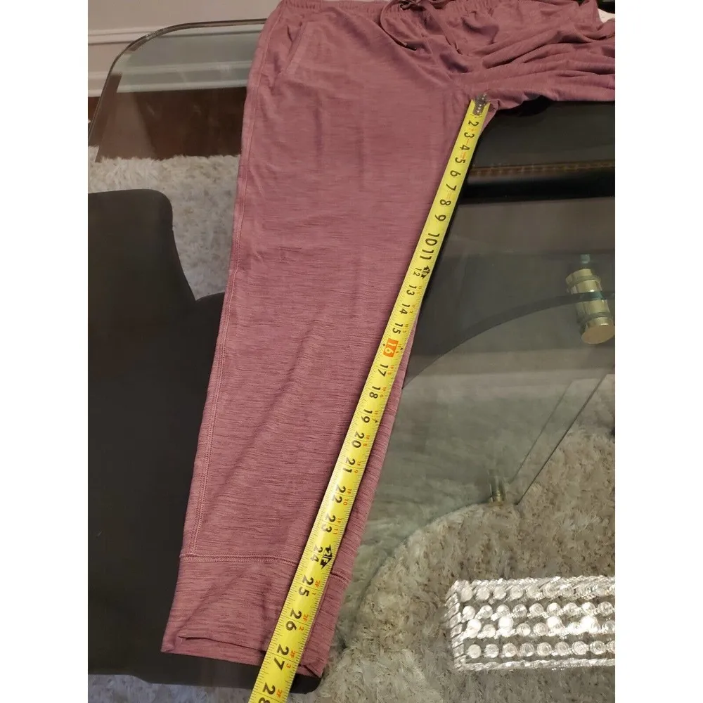 Old Navy  Active Women's Purple Polyester Pull On Mid Rise Jogger Pant Size Large - Image 12