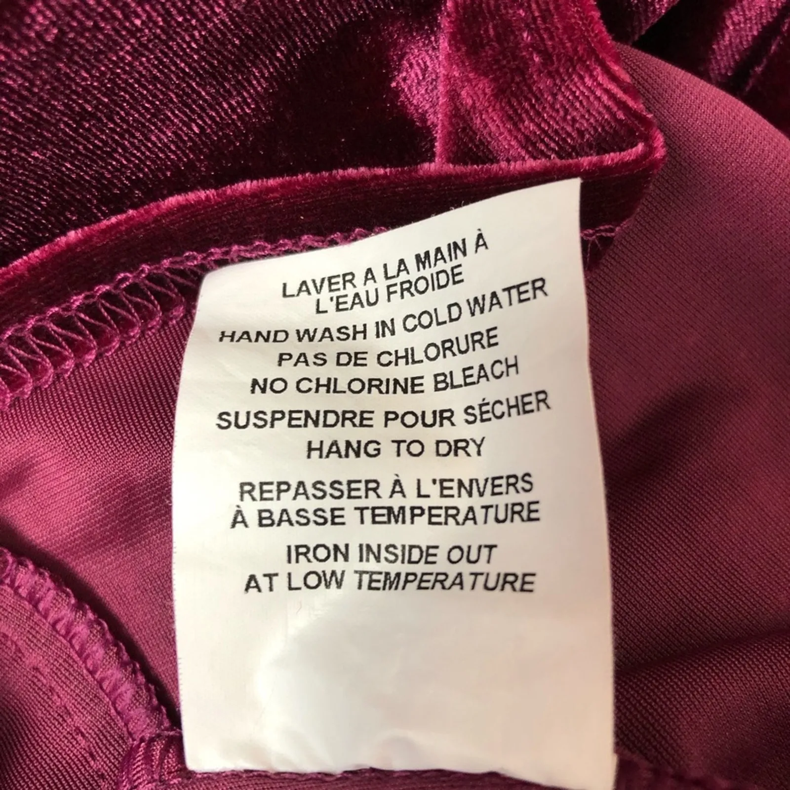 Vintage M Studio Velvet Top Small Y2K Fairy Grunge Romantic Coquette Whimsigoth Red Size undefined - Image 6