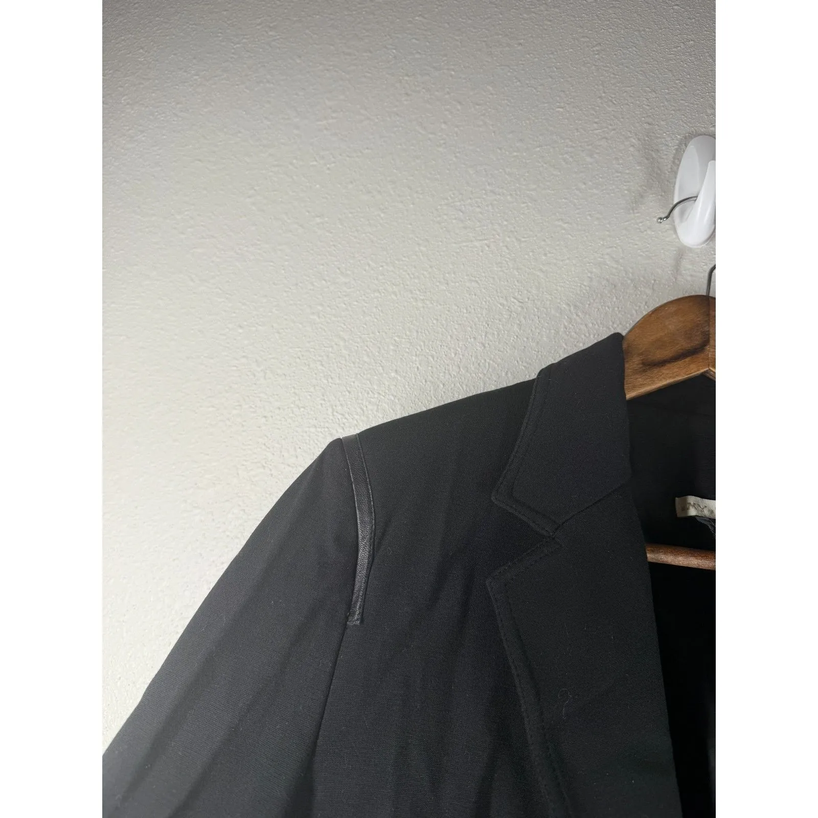 NWT My Tribe Womens Black Blazer Jacket Sz L Career Professional Old Money Size L - Image 3