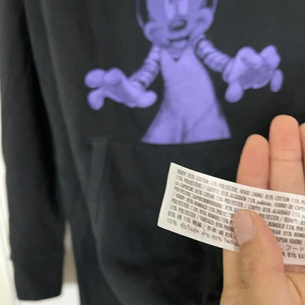 Disney Parks Halloween Minnie “Haunt You Later” Sweatshirt Hoodie Dress Tunic S - Image 5