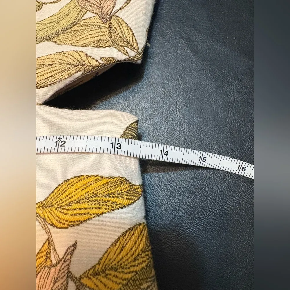 Gianni Bini Beckham Cutout Sheath Dress Size XS Jacquard Floral Fabric With Slit - Image 12