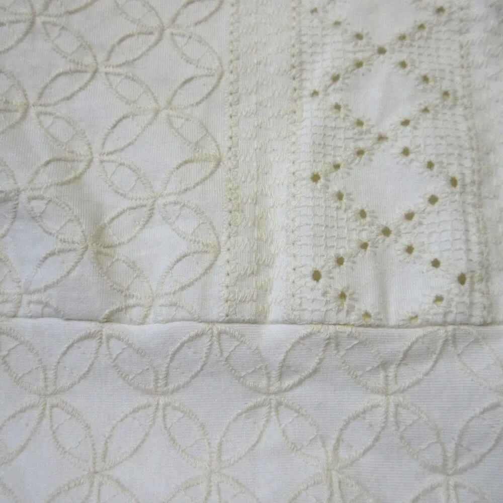 NWT Anthropologie Maeve Rochelle Eyelet Maxi in White Ivory Eyelet Dress M - Image 7