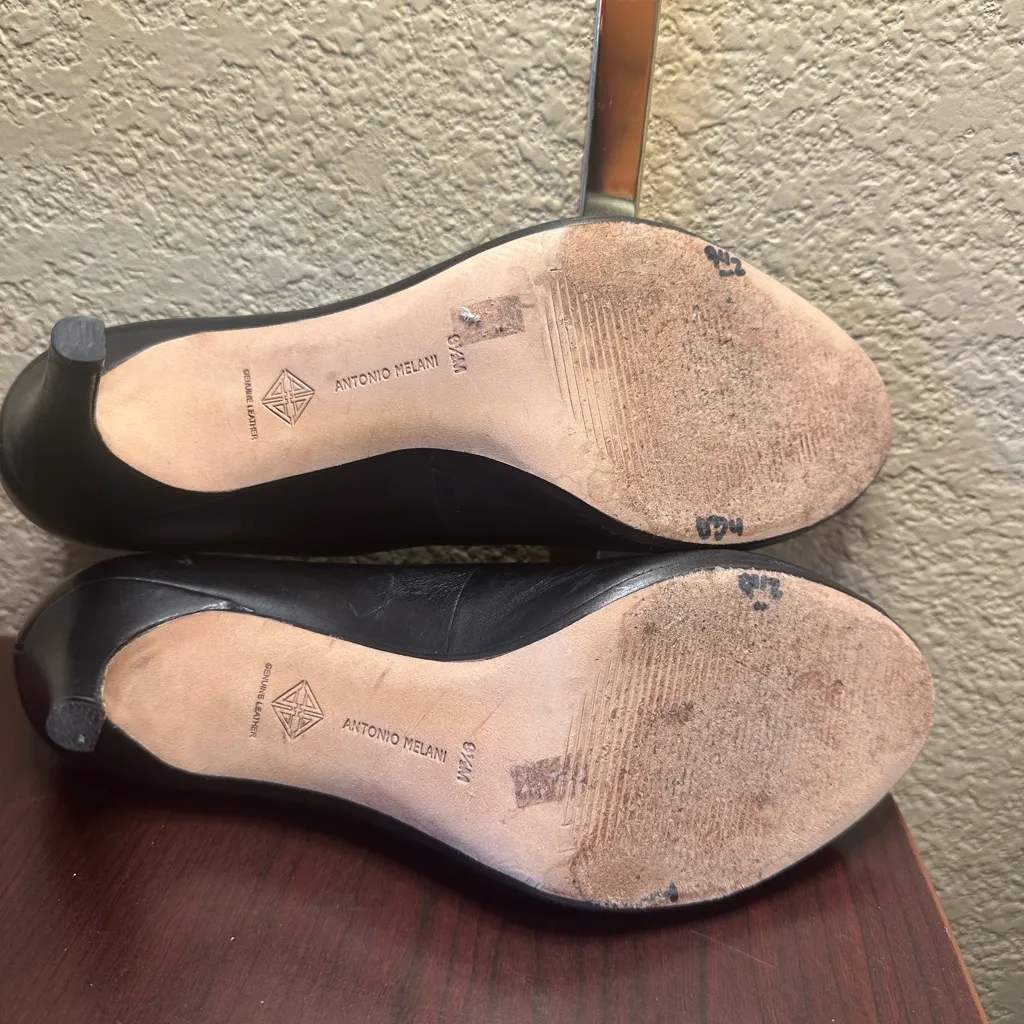 Antonio Melani  Black Heels Classic Design - Image 9