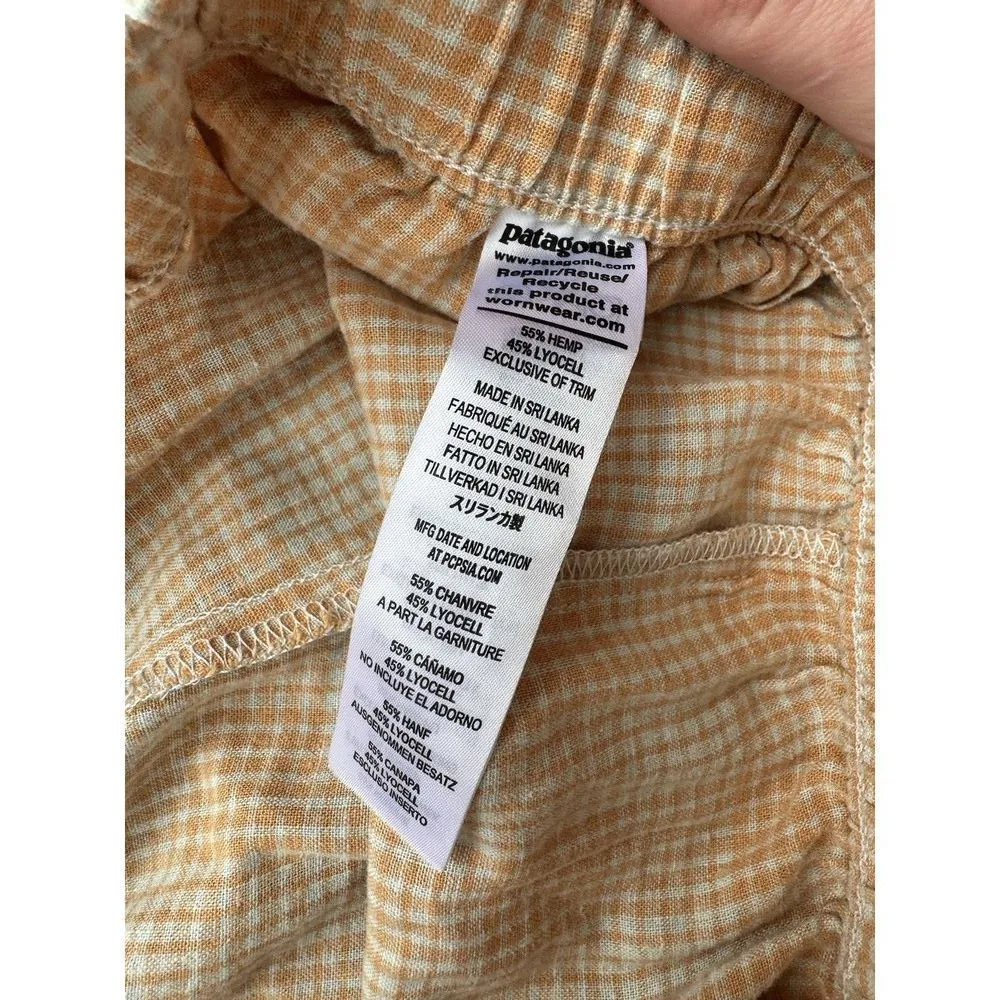 Patagonia Women's Garden Island Pants Small Actions Wispy Green Size Small NWT - Image 3