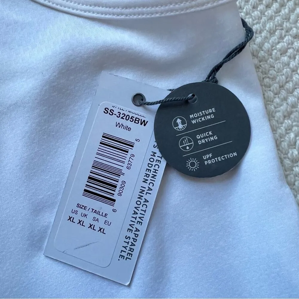 Lija Breeze White Training Tennis Dress SS - Image 8