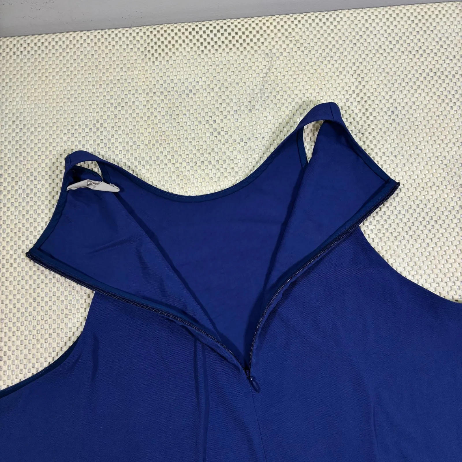 Everlane Royal Blue Sleeveless Tank Top Blouse Womens 14 - Image 4