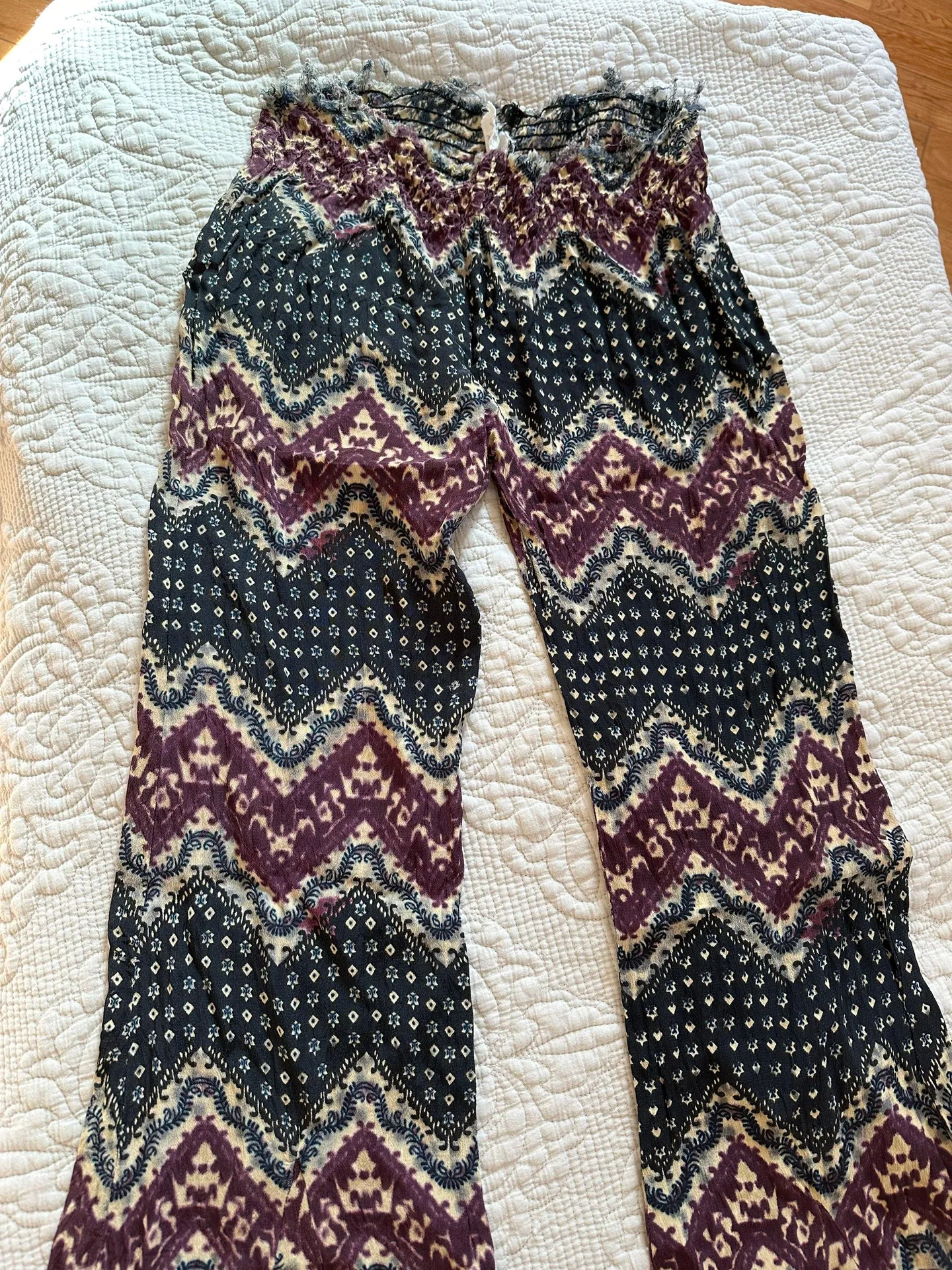 Free People VNTG Wide Leg Pants - Image 4