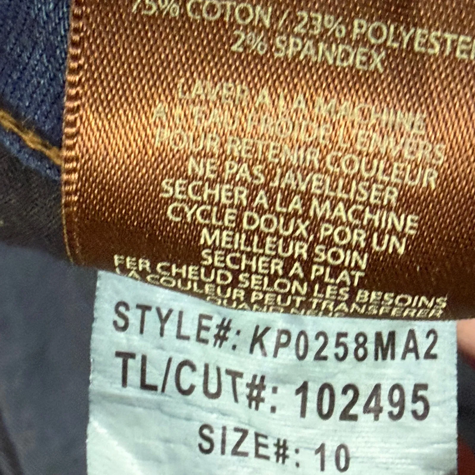 KUT from the Kloth Meryl Boot Cut Jeans Womens 10 Blue High Rise 90s Revival - Image 14