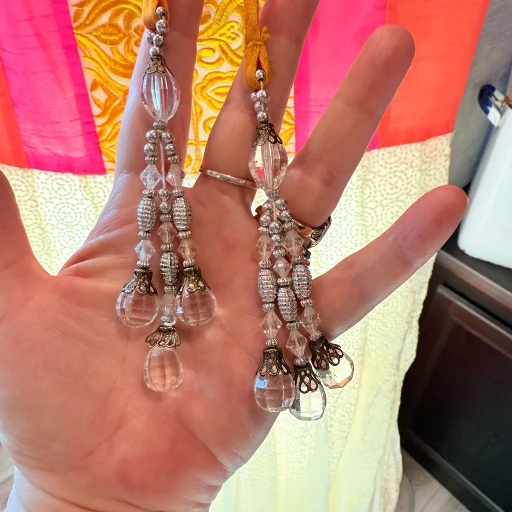 Indian party Colorful Sleeveless Dress size 3/4 - Image 5