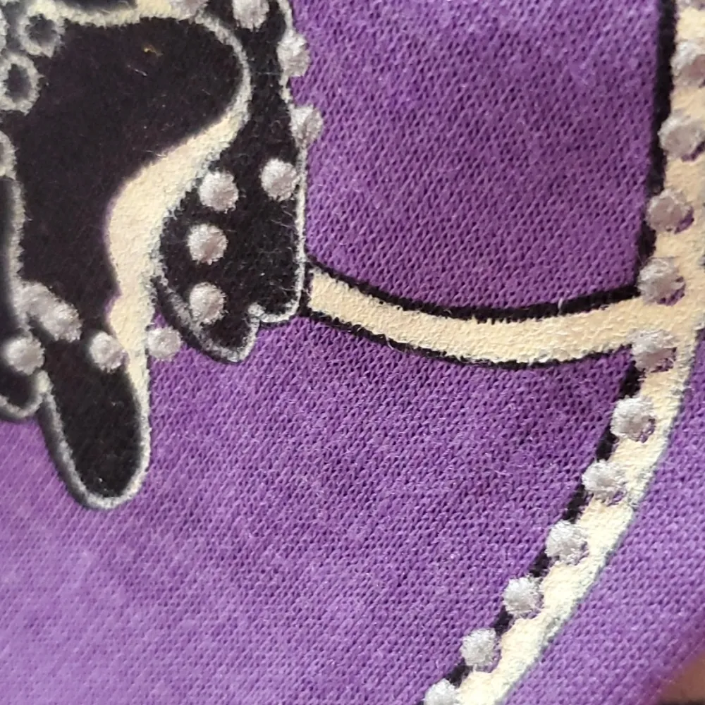 Live to be Spoiled Purple Sleeveless Floral Tunic - Image 7