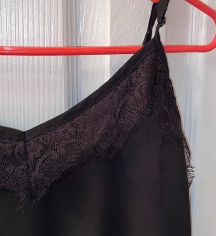 Black Laced Tank top  - Image 4