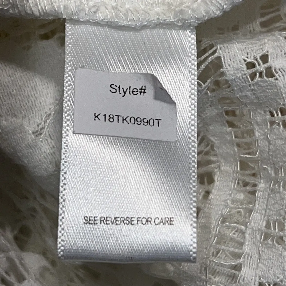 Bishop + Young women’s size XL off shoulder lace white top dressy wedding wear - Image 7