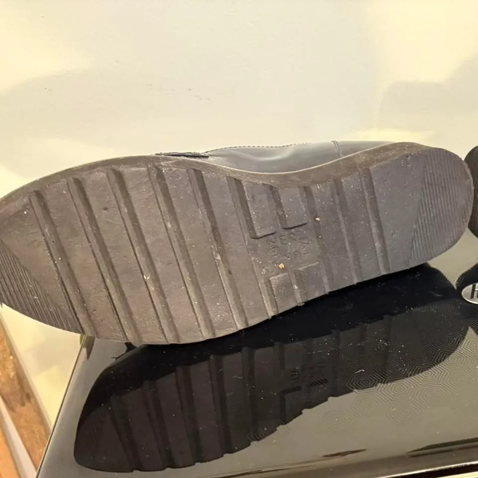 Naturalizer Leather Navy Blue Loafer Shoes Size 6.5 - Image 7