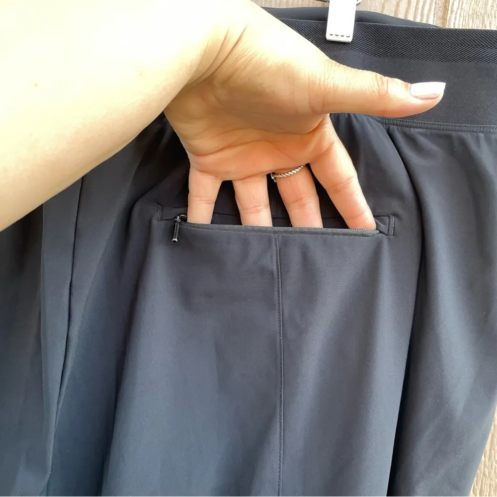 Athleta Womens Pants Black Cosmic Kick Flare Stretch Pull On Plus Size 26 - Image 9