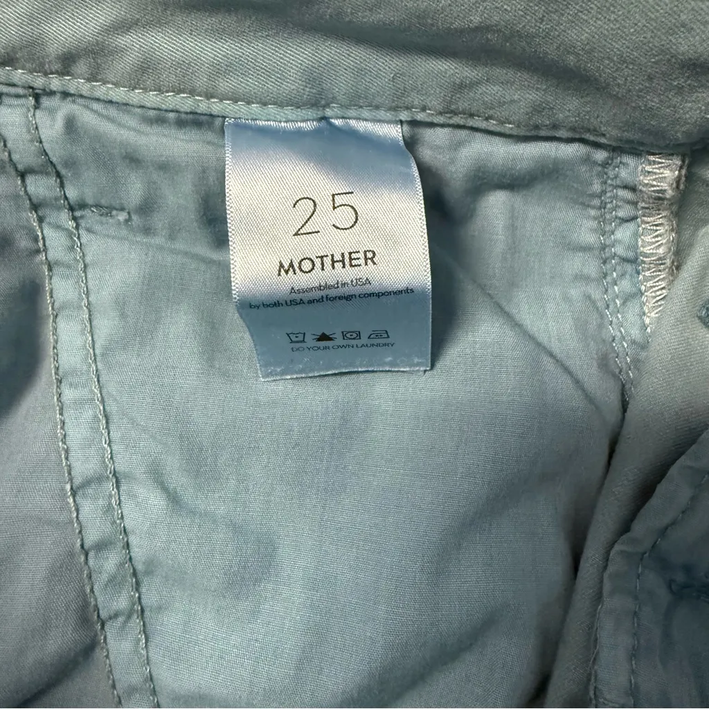 Mother Denim The Catch All Prep Ankle Pants Size 25 Killing Time Blue - Image 9