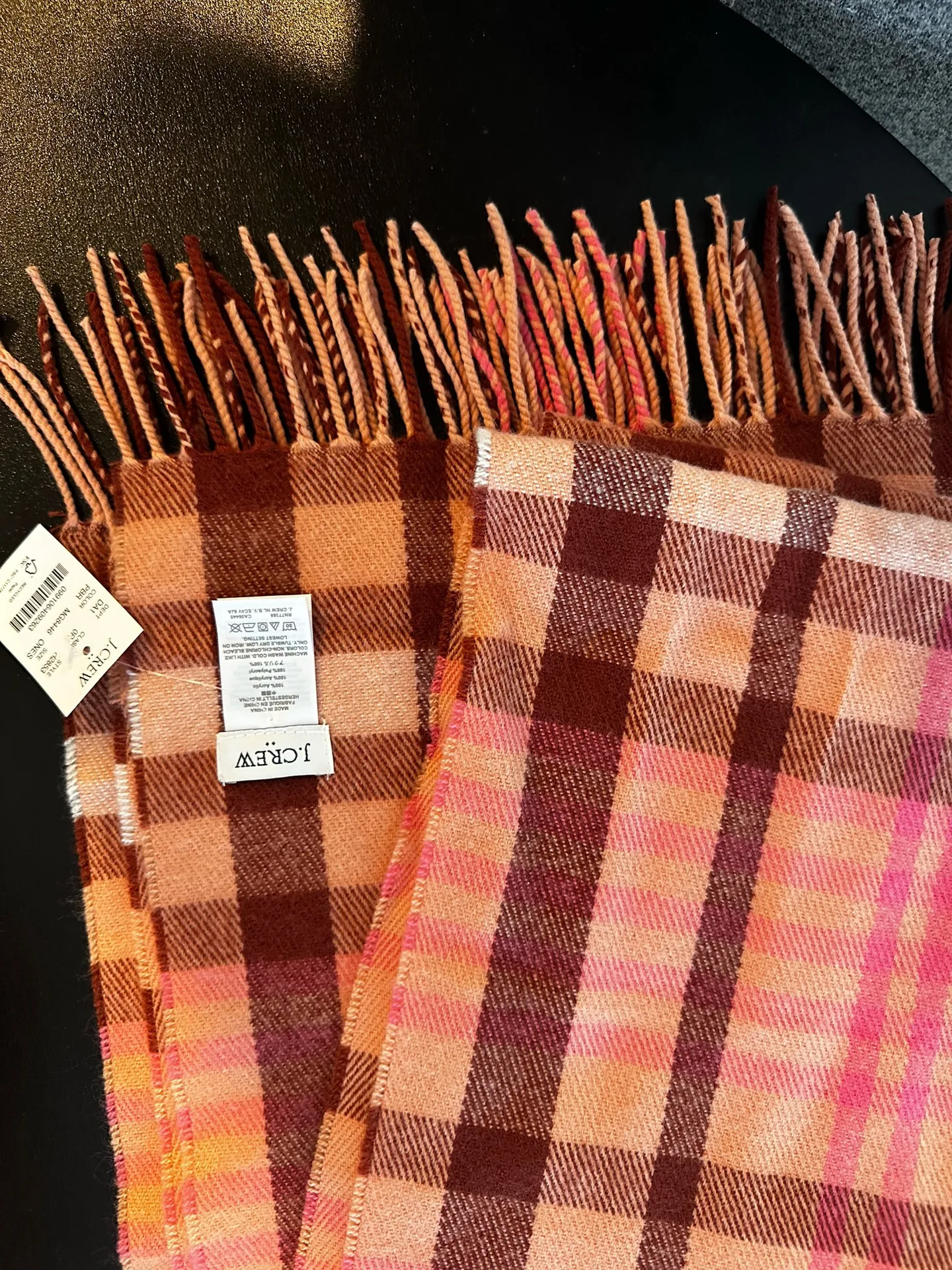 J. Crew Plaid Scarf - Image 5