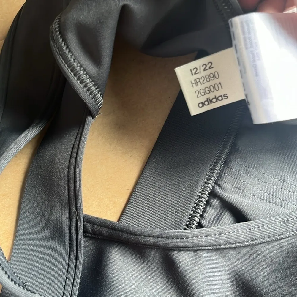 ADIDAS - Deep Grey Crossback Sports Bra - Image 8